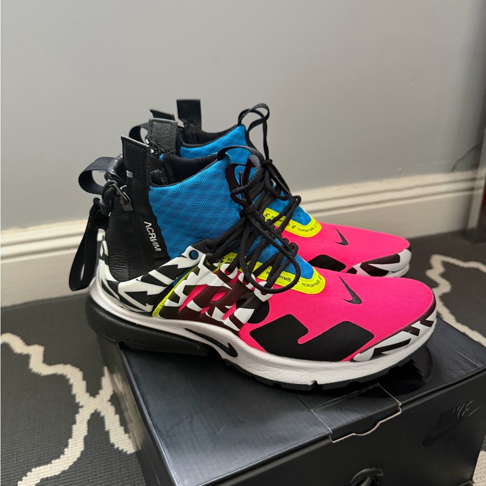 Nike Acronym x Air Presto Mid 'Racer Pink'